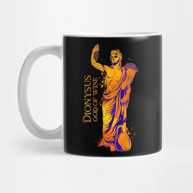 God of wine - Dionysus by Modern Medieval Design